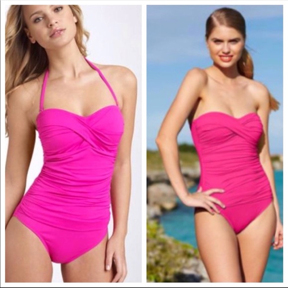 la blanca pink swimsuit
